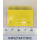 Peine de aluminio amarillo para escaleras mecánicas KONE KM5270417H02